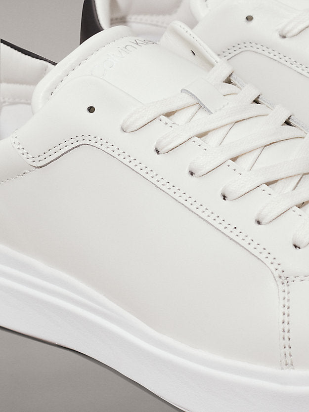 Men's Premium Leather Trainers: Ultimate Comfort, Stylish Design, Durable Rubber Sole