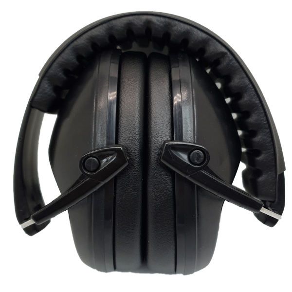 Shotgunner 505B Black Noise Blocking Earmuffs - 26 dB SNR