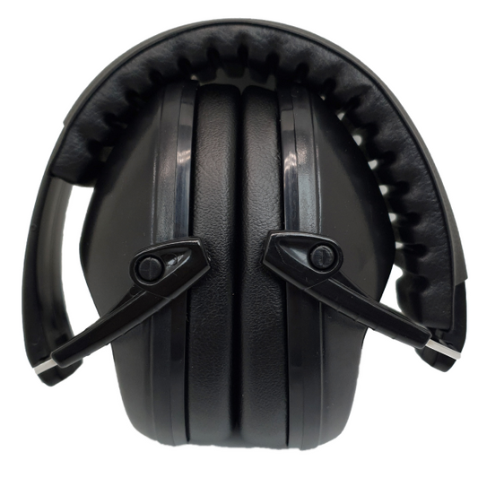 Shotgunner 505B Black Noise Blocking Earmuffs - 26 dB SNR