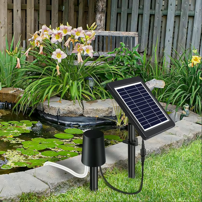 Fapiere BSV-AP015 Solar Pond Aerator 2200 mAh Battery 3 Operating Modes