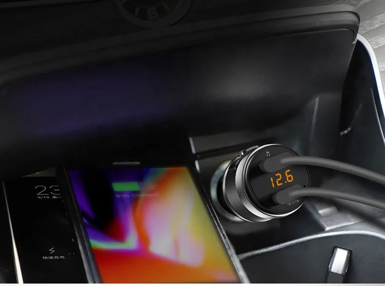 C57 64GB Car MP3 Bluetooth FM Transmitter with Handsfree