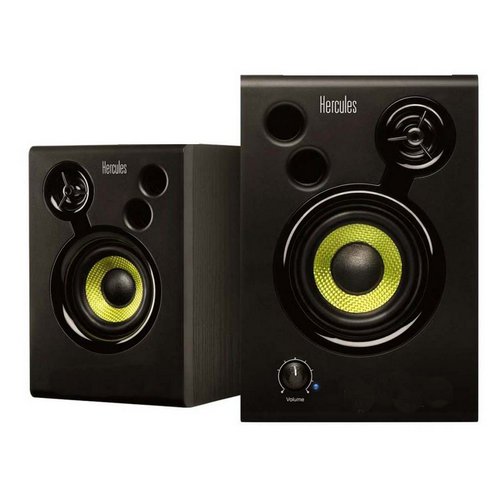 Hercules DJ Monitor 32 Powered Desktop Studio Speakers Pair