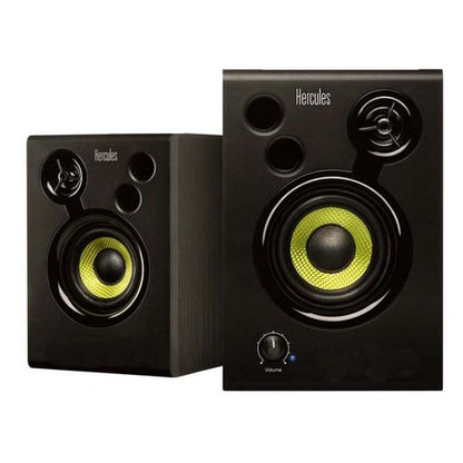 Hercules DJ Monitor 32 Powered Desktop Studio Speakers Pair
