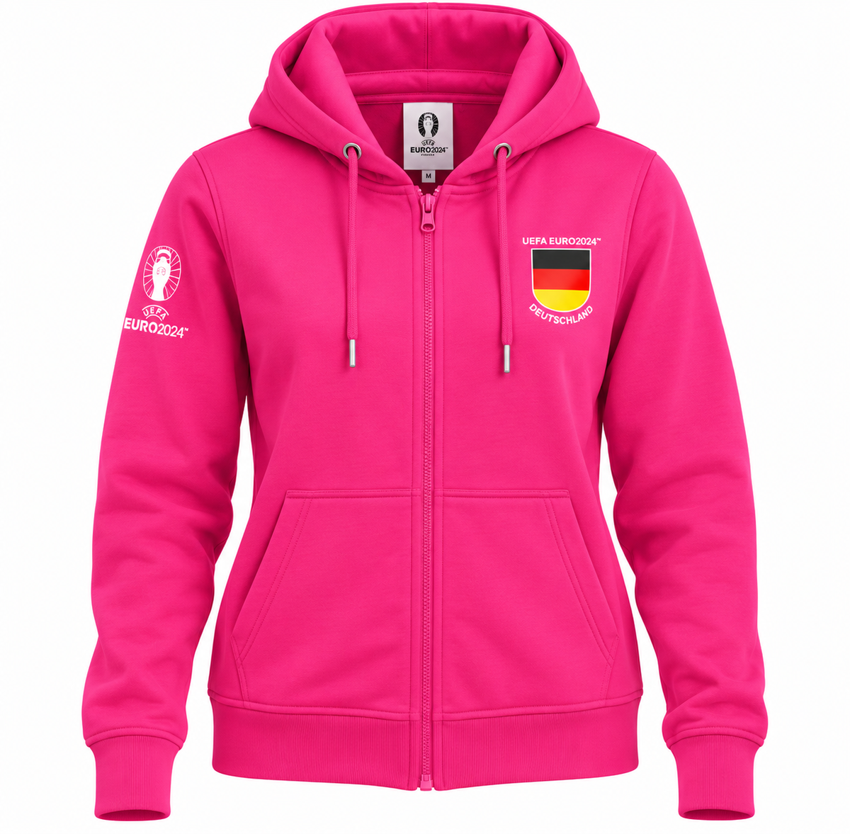 Women's Sports Full Zip-Up Hoodie