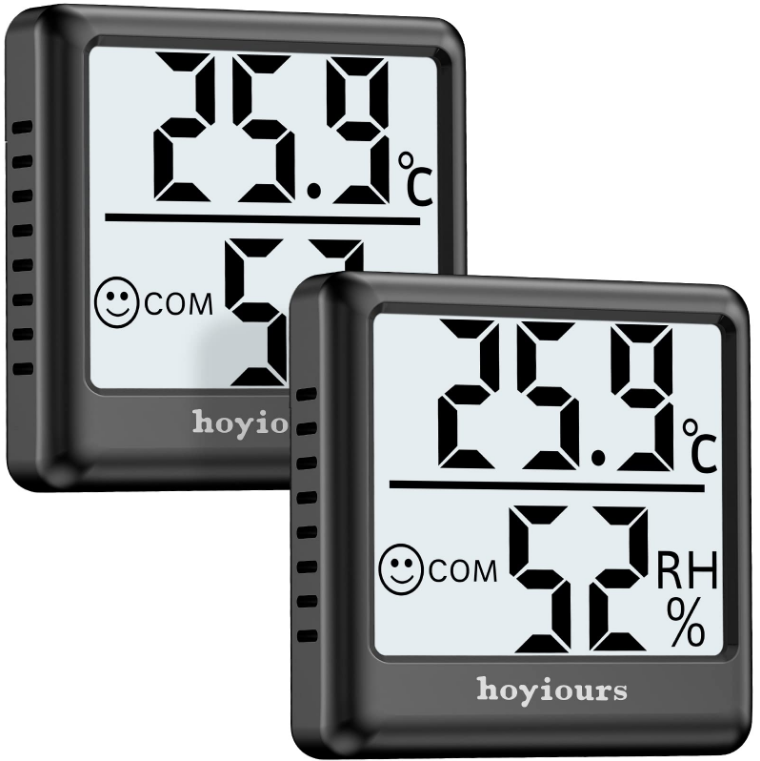 Hoyiours HP02 Digital Hygrometer Thermometer Indoor Room Monitor