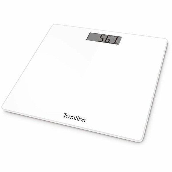 Terraillon Digital Body Scale – Large LCD, Glass Design