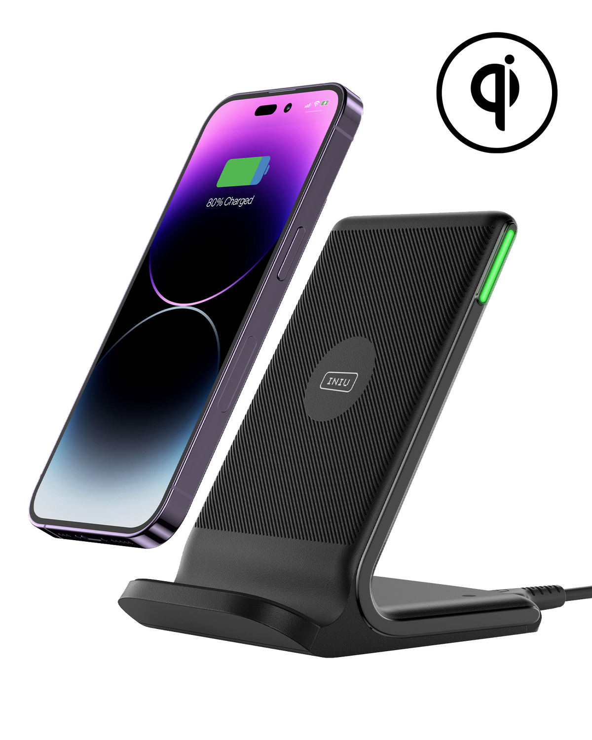 INIU 15W Qi-Certified Wireless Charger I211