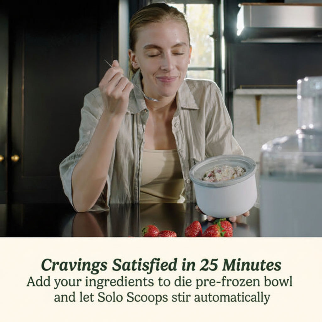 Cuisinart Solo Scoops Ice Cream Maker 475ml Compact