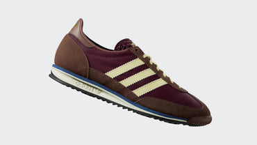 Adidas SL72 OG Burgundy Retro Running Sneakers for Men