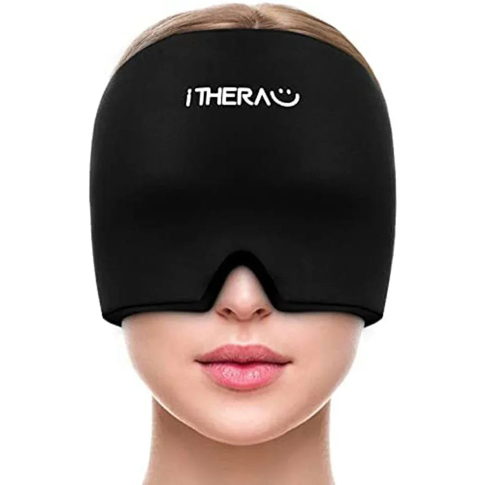 Reusable Ice Head Wrap for Migraine Relief: Flexible Cold Compression Therapy - Gomix Brands Outlet