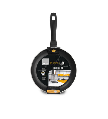 Ibili Fusion Induction Ready Aluminium Non-Stick Frying Pan with Soft Touch Handle