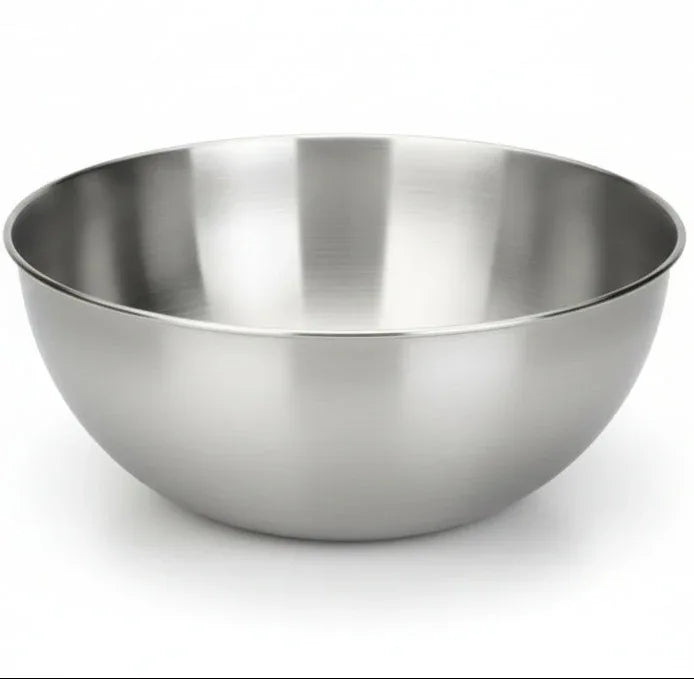 Durable Bistrot Stainless Steel Mixing Bowl - Multiple Sizes for Kitchen Prep - Gomix Brands Outlet