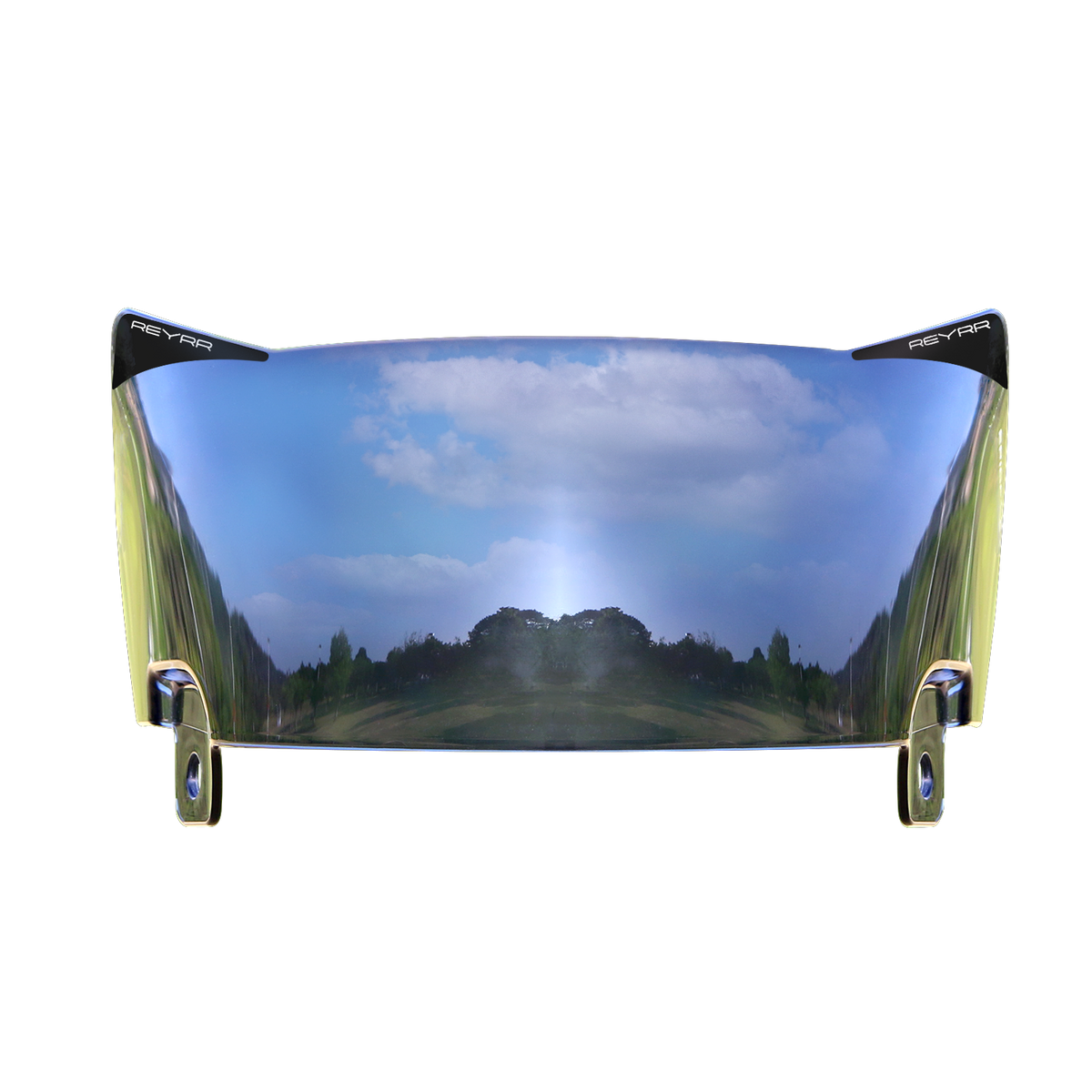 Reyrr Athletics VIZU Football Visor Midnight Black
