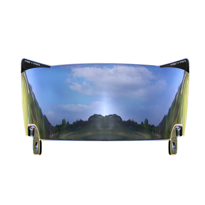 Reyrr Athletics VIZU Football Visor Midnight Black