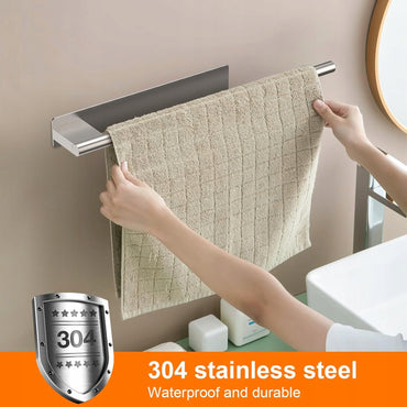 Ibergrif M34453A Self-Adhesive Towel Rail 39cm