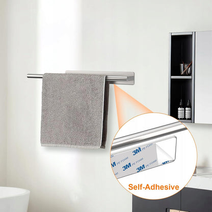 Ibergrif M34453A Self-Adhesive Towel Rail 39cm