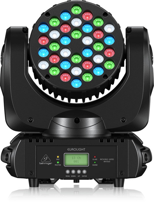 Behringer Eurolight MH363 108W RGBW LED Moving Head Light for Stage