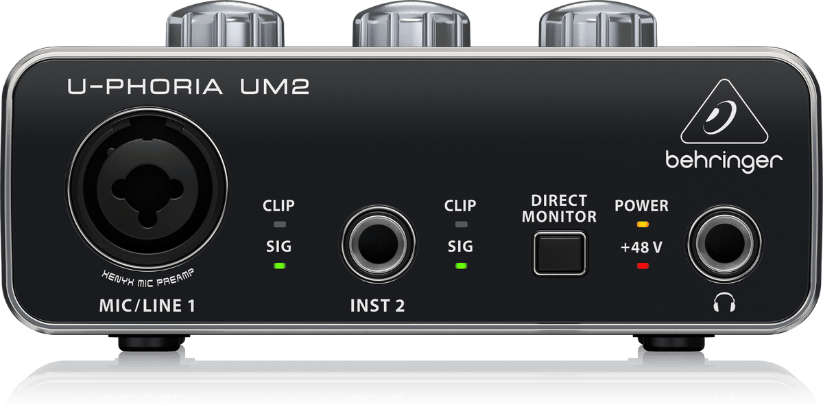 Behringer UM2 U-PHORIA 2x2 USB Audio Interface