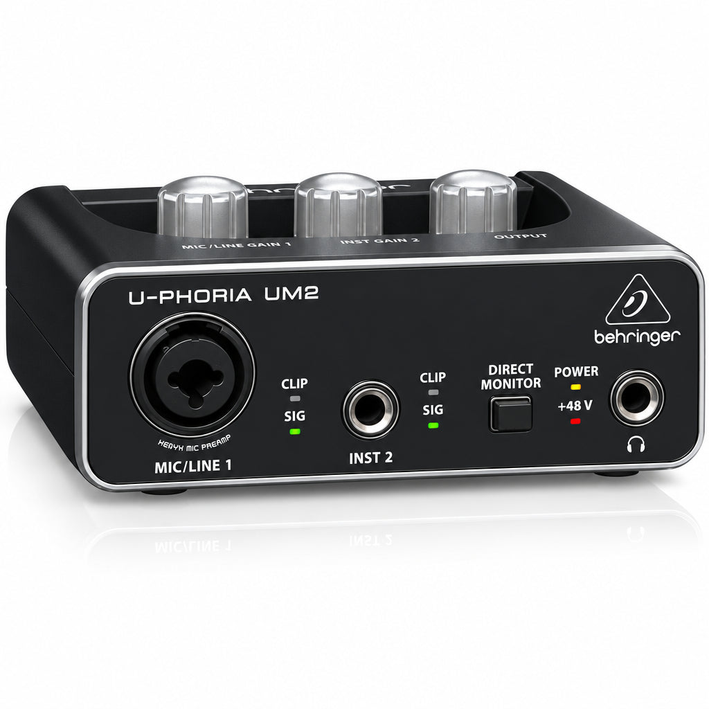 Behringer UM2 U-PHORIA 2x2 USB Audio Interface