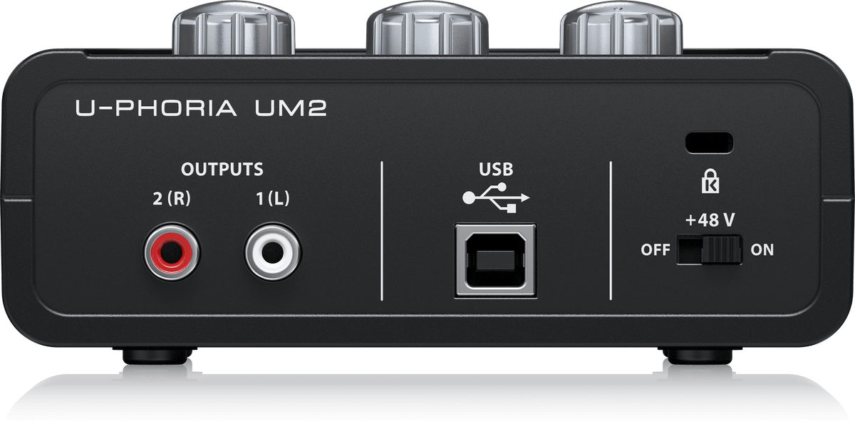 Behringer UM2 U-PHORIA 2x2 USB Audio Interface