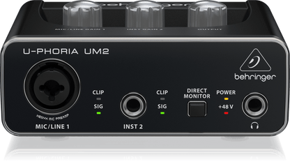 Behringer UM2 U-PHORIA 2x2 USB Audio Interface