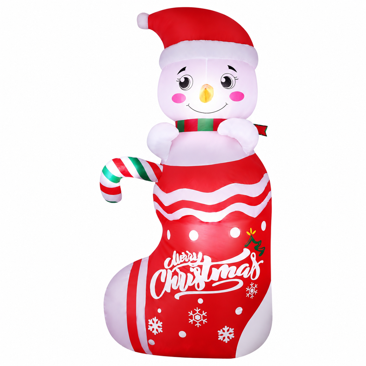 Inflatable Snowman 2m