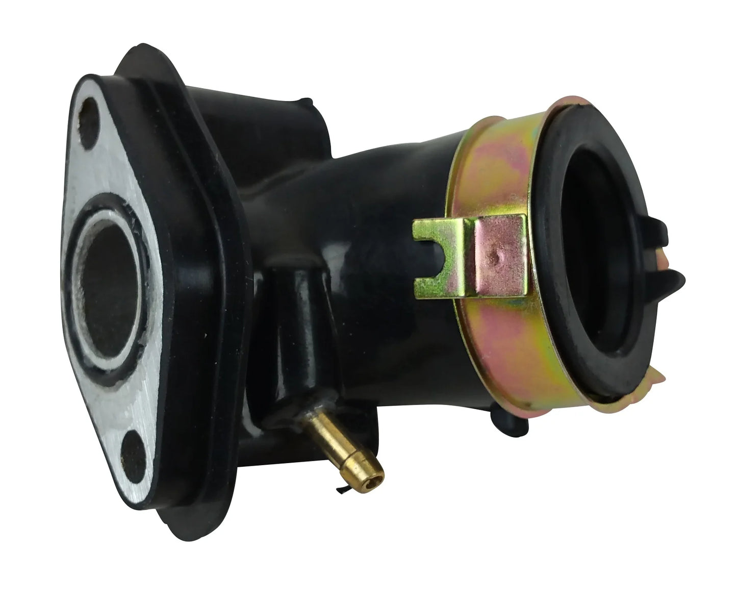 OxoxO 90 Degree Intake Manifold Hose Compatible with GY6 49cc 50cc Scooter/Moped/ATV