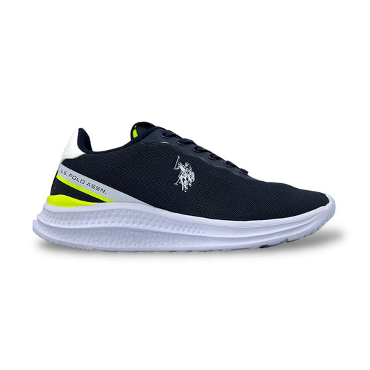 U.S. Polo Assn Dark Blue Men's Low‑Top Eco‑Velvet Sneaker