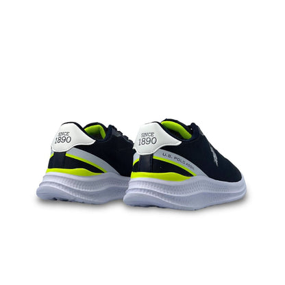 U.S. Polo Assn Dark Blue Men's Low‑Top Eco‑Velvet Sneaker