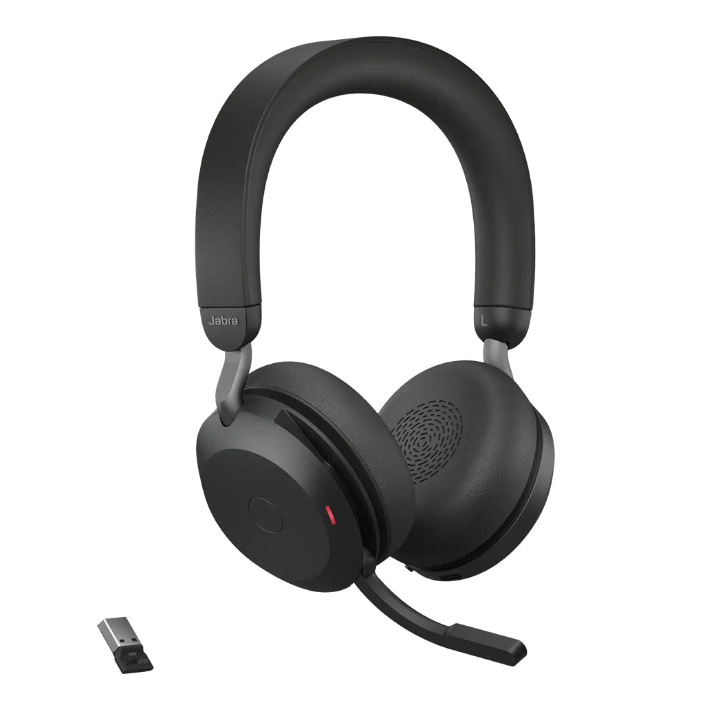 Jabra Evolve2 75 UC Wireless Headset USB-A Stereo