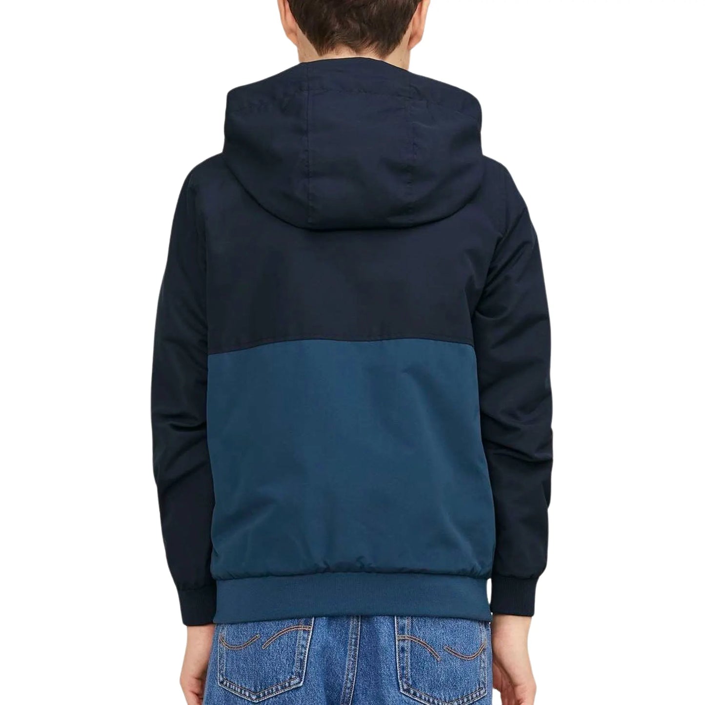 Jack & Jones Kids Block Color Hooded Bomber Jacket