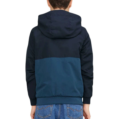 Jack & Jones Kids Block Color Hooded Bomber Jacket