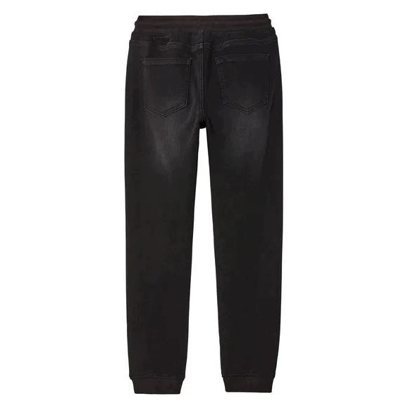 pepperts Kids' Sweat Denim Joggers Black 158-164