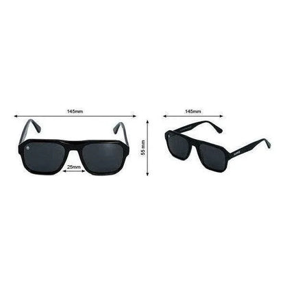Joph Phillys BLK Black Sunglasses: Stylish UV400 Protection for Everyday Wear - Gomix Brands Outlet