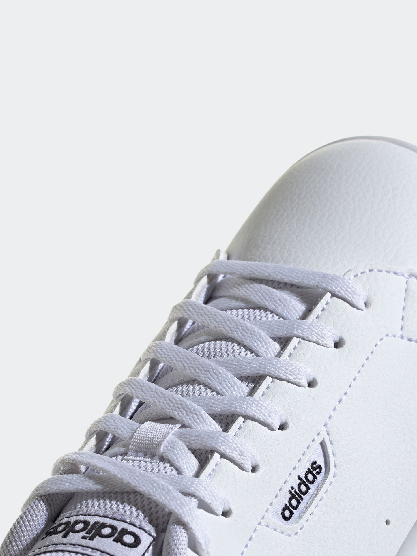 adidas White Urban Courts Retro-Inspired Lightweight Breathable Comfort Sneakers