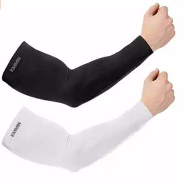 KMMIN Sports Performance Compression Arm Sleeves for Basketball UV Protection