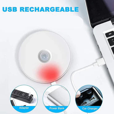 SmartSensor 6-Pack LED Sensor Night Light USB Rechargeable