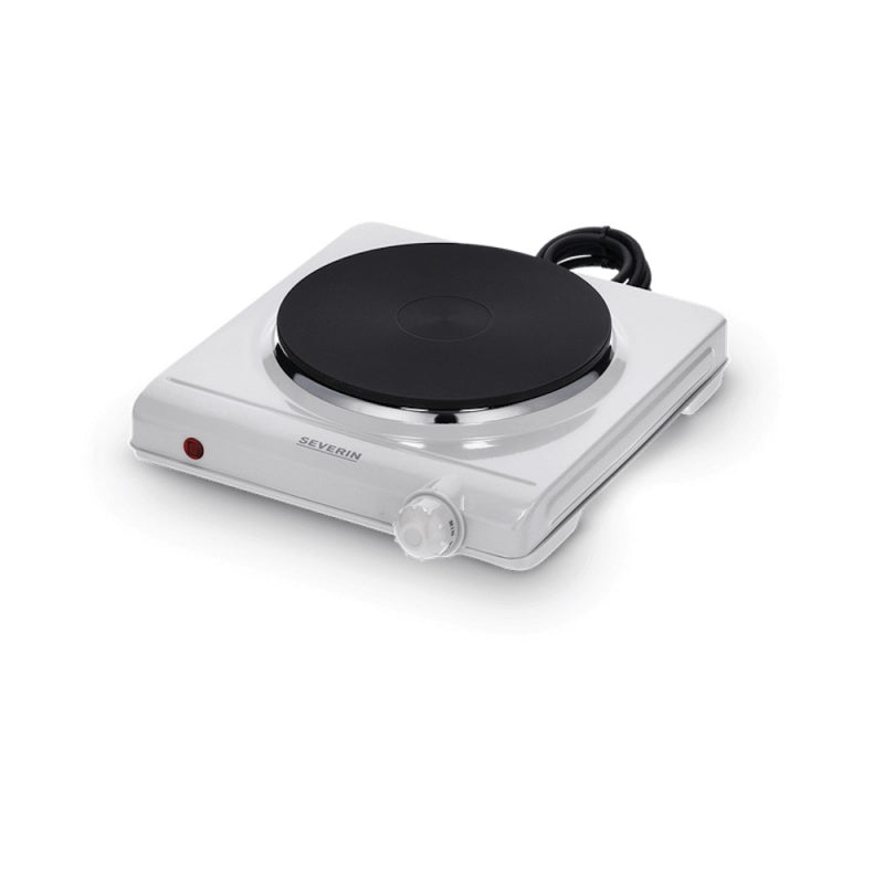SEVERIN KP1091 Portable Electric Single Hot Plate, 1500 Watt, Adjustable Temperature