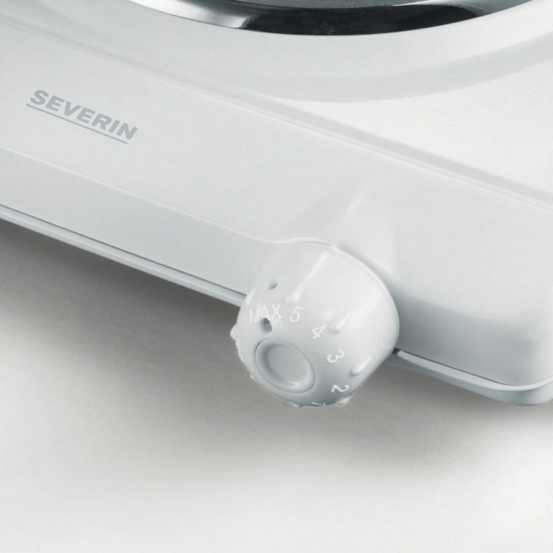 SEVERIN KP1091 Portable Electric Single Hot Plate, 1500 Watt, Adjustable Temperature