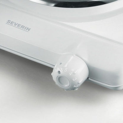 SEVERIN KP1091 Portable Electric Single Hot Plate, 1500 Watt, Adjustable Temperature