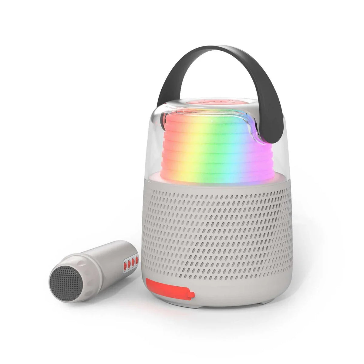 MOB KS-80 Karaoke & Luminous Speaker Gray