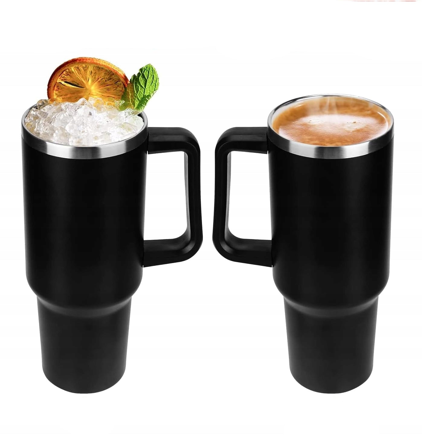 Travel Mug BLK Thermal Mug with Straw Pink 1200 ml