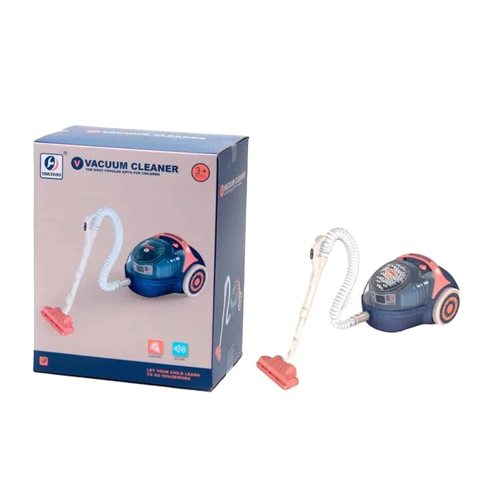 Mini Toy Vacuum Cleaner with Light and Sound Assorted Colors YH129-4CE