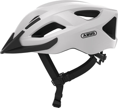ABUS Aduro 2.1 White Road Cycling Helmet Size L Ventilated