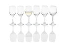 Kieliszki do wina białego Livarno Home bezbarwny 290ml 6 szt.