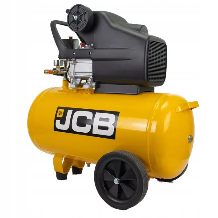 JCB 21-AC50 Professional Piston Air Compressor 50L Tank 8 Bar 1800W