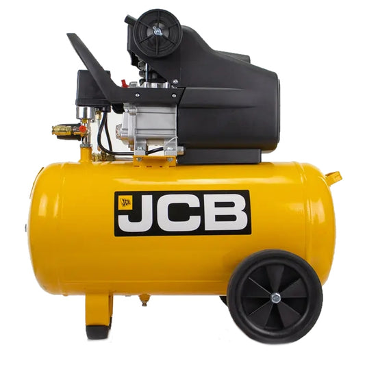 JCB 21-AC50 Professional Piston Air Compressor 50L Tank 8 Bar 1800W
