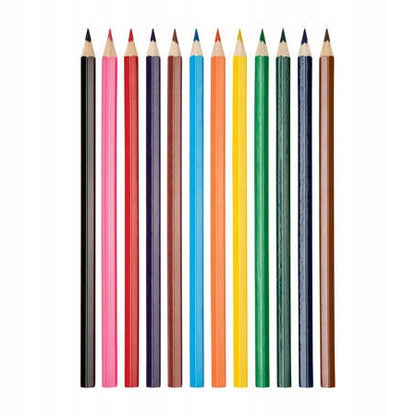 United Office Coloured Pencils 12 pc
