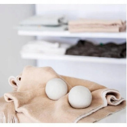 Wenko Wool Dryer Balls 2 Pieces Softening Reusable 72 mm