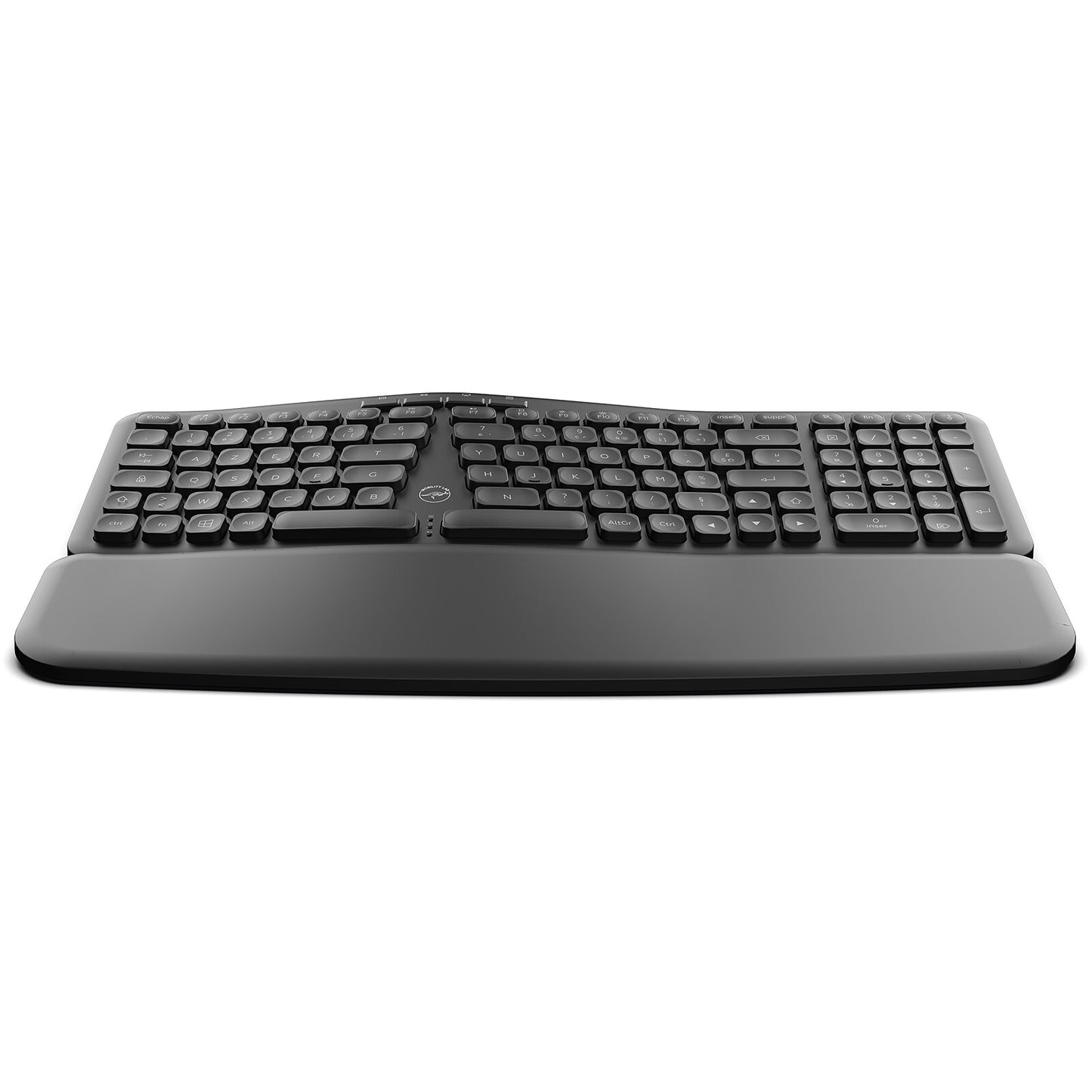 Mobility Lab Ergonomic Wireless Keyboard, Concave Keys, Magnetic Palm Rest